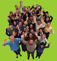 crowd of support