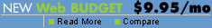 New Web Budget